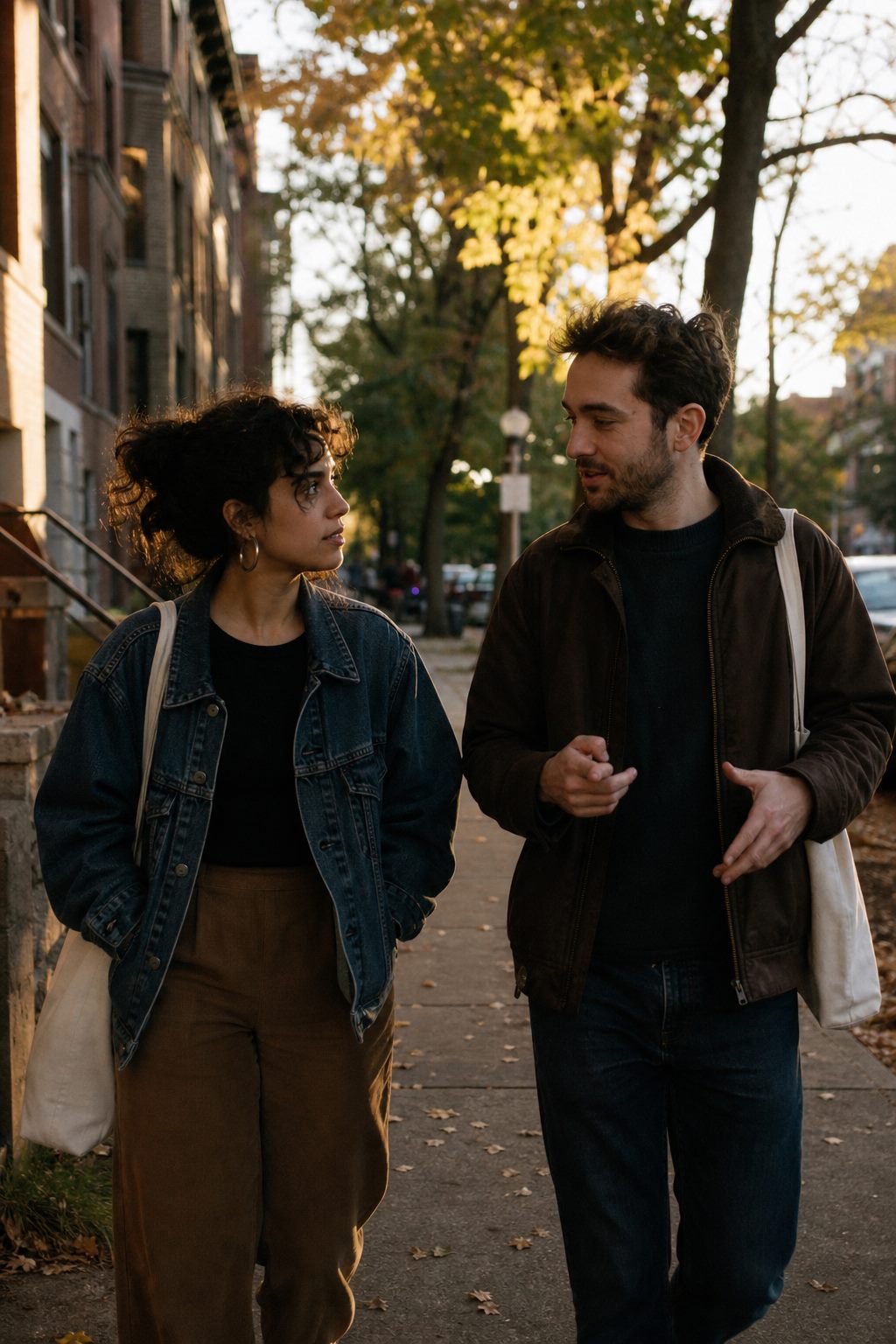 A lively city street—the kind of place Offscreen sends you.